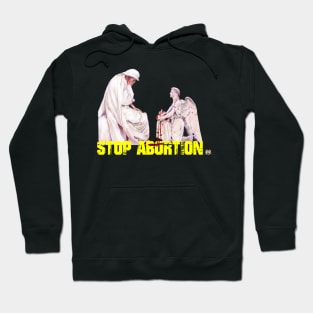 Stop Abortion Jesus Weeps Pro Life Vida Hoodie